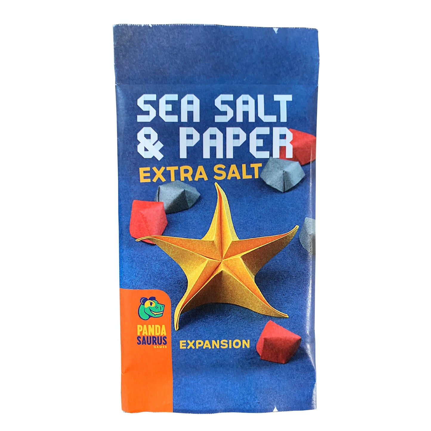 Pandasaurus Games Sea Salt and Paper Extra Salt Expansion - 8 New Cards, Fast-Paced Strategy Game for 2-4 Players, Ages 8+, Multicolor