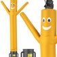 LookOurWay Air Dancers Wacky Waving Inflatable Tube Man Set - 7ft Tall Advertising Air Dancer Waving Man Inflatable Tube Guy with Sky Dancer Blower - Yellow