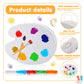 15.7 Inch Art Palette Piñata Small Paint Art Piñata With Piñata Stick Confetti Blindfold For Boys Girls Birthday Party Art Painting Party Favors Classroom Prizes Stocking Stuffers Paint Party Supplies