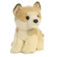 Aurora Miyoni Akita Puppy Stuffed Animal - 9-Inch Lifelike Tan Plush, Model 26239