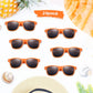 Fepito 24 Pack Party Sunglasses Bulk For Birthday Party Favors Goody Bag Fillers For Beach Pool Party Toys For Adults, Orange