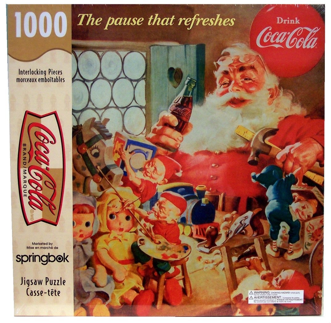 Coca-Cola, The Pause That Refreshes; 1000 Piece Puzzle