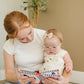 Baby'S First Soft Sensory Cloth Book With Alphabet & Numbers In High Contrast Colors For Infant And Baby