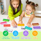 Joycat Ten-Frame Pop Fidget Toys-Math Manipulative For Elementary-8 Ten Frames And 20 Task Cards Math Counting Games With Popper
