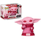 Funko Pop Valentines Star Wars Collectors Set - Luke & Grogu, Mandalorian, Ahsoka, Grogu, Figures Stand 3.75' Tall, Each Figure Comes Individually Packaged