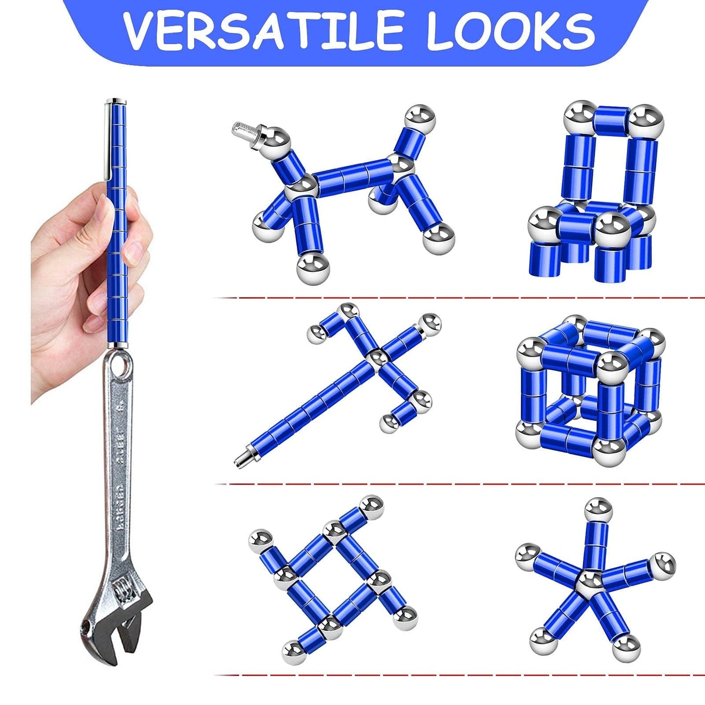 Magnetic Fidget Pen Toys For Teens- Unique Birthday Gifts For Young Men Fun Gifts For Teenage Boys Novelty Christmas Stocking Fi