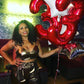 Number Balloon Red 3 Balloon 40 Inch, Large Mylar Foil Number 3 13 23 30Th 31 32 33 35 Birthday Party Decorations, 3 Year Old Bo