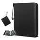 9 Pockets Trading Card Binder  900 Pockets Card Binder with Sleeves Card Organizer  Card Collection Binder with Zipper Baseball Card Binder for Sports Card and Kids Organized (Black)
