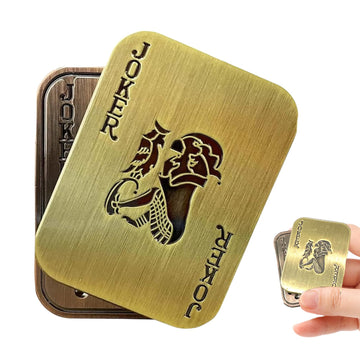 Judixy Fidget Toys, Metal Poker Push Card, Fidget Slider, Fidget Clicker, Fidget Toys For Adults Teens, Relieve Stress Anxiety A