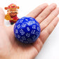 Bescon Polyhedral Dice 100 Sides Dice, D100 die, 100 Sided Cube, D100 Game Dice, 100-Sided Cube of Blue Color