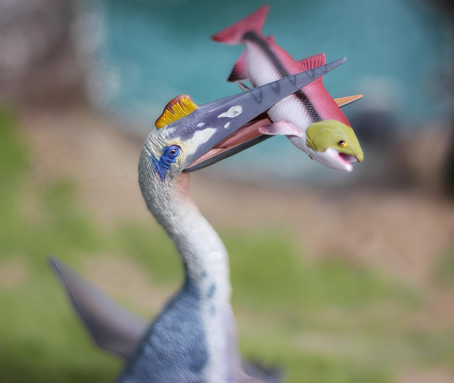 Gemini&Genius Pteranodon Toy For Kids, Quetzalcoatlus Dinosaur Toy, Pterodactyl Toy, Large Flying Dinosaur Toy, Realistic Pterna