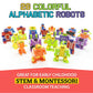 Alphabet Transforming Abc Letters Robots - 26 Piece Alphabots Learning Toys For Toddlers & Preschoolers Classroom Prizes Party Favors