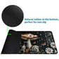 RWUTYTIUL Mushroom Card Playmat 24 X 14 Inch with Tube Bag, Card Gameplay Mat with Zones Commander Deck Board MTG RPG CCG TCG Ca