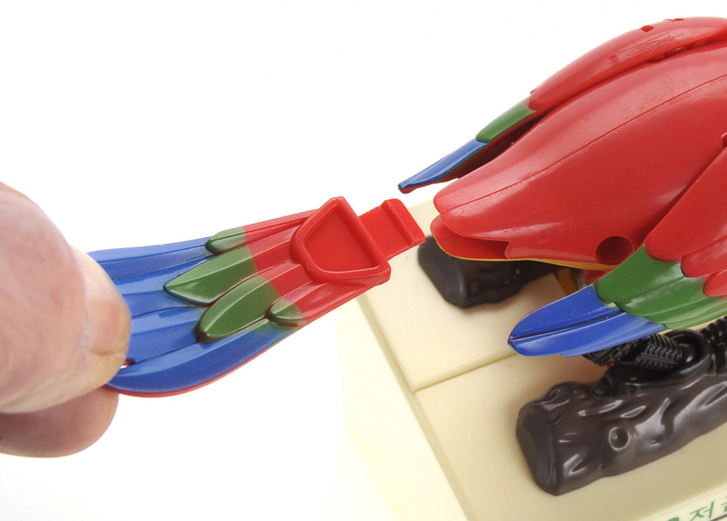 Az Trading & Import Parrot Coin Bank (Red)