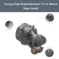 Yolococa Hippopotamus Hand Puppet Realistic Latex Soft Animal Toy Storytelling Role Play Party Supplies For Kids