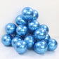 Blue Balloons In Different Sizes 5 10 12 18Inch-134Pcs Metallic Chrome Blue Balloons For Garland Arch