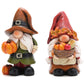 Hodao Swedish Tomte Gnomes - Handmade Elf Decor For Fall & Thanksgiving - 2Pcs