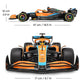 Voltz Toys Authentic Licensed 1:12 McLaren F1 MCL36 Remote Control Car - F1 Collection RC car Series for Kids and Adults - 2.4GH