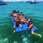 Outroad 18FT Floating Water Pad Mat, 3 Layers XPE Foam Lily Pad for Beach, Ocean, Lake, Roll-Up Floating Island for Water Recrea