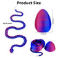 3D Printed Snake Eggs with Snake Inside