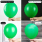 Partywoo Malachite Green Balloons, 110 Pcs 22 Inch Star Balloons And Green Balloons Different Sizes Pack Of 18 Inch 12 Inch 10 Inch 5 Inch For Balloon Garland Or Arch As Birthday Party Decorations