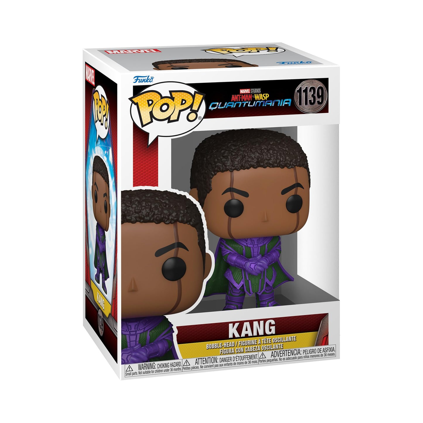 Funko Pop! Vinyl Marvel: Ant-Man Quantumania - Kang - Collectable Vinyl Figure - Gift Idea - Official Merchandise - For Kids & Adults - Movies Fans - Model Figure For Collectors And Display