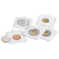 Leuchtturm1917 Matrix Coin Holders, White, Inside  35 mm, self-Adhesive, Pack of 100