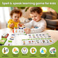 Hubfivy Talking Flash Cards For Toddlers 2 3 4 5 6 7 8,Sight Words Sensory Montessori Learning Toys With Autism,Cvc Word Spellin