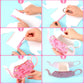 Yinder 6 Pcs Tea Party Decorations Princess Party Flower Boxes Centerpiece Floral Teapot Centerpiece for Floral Tea Themed Birth