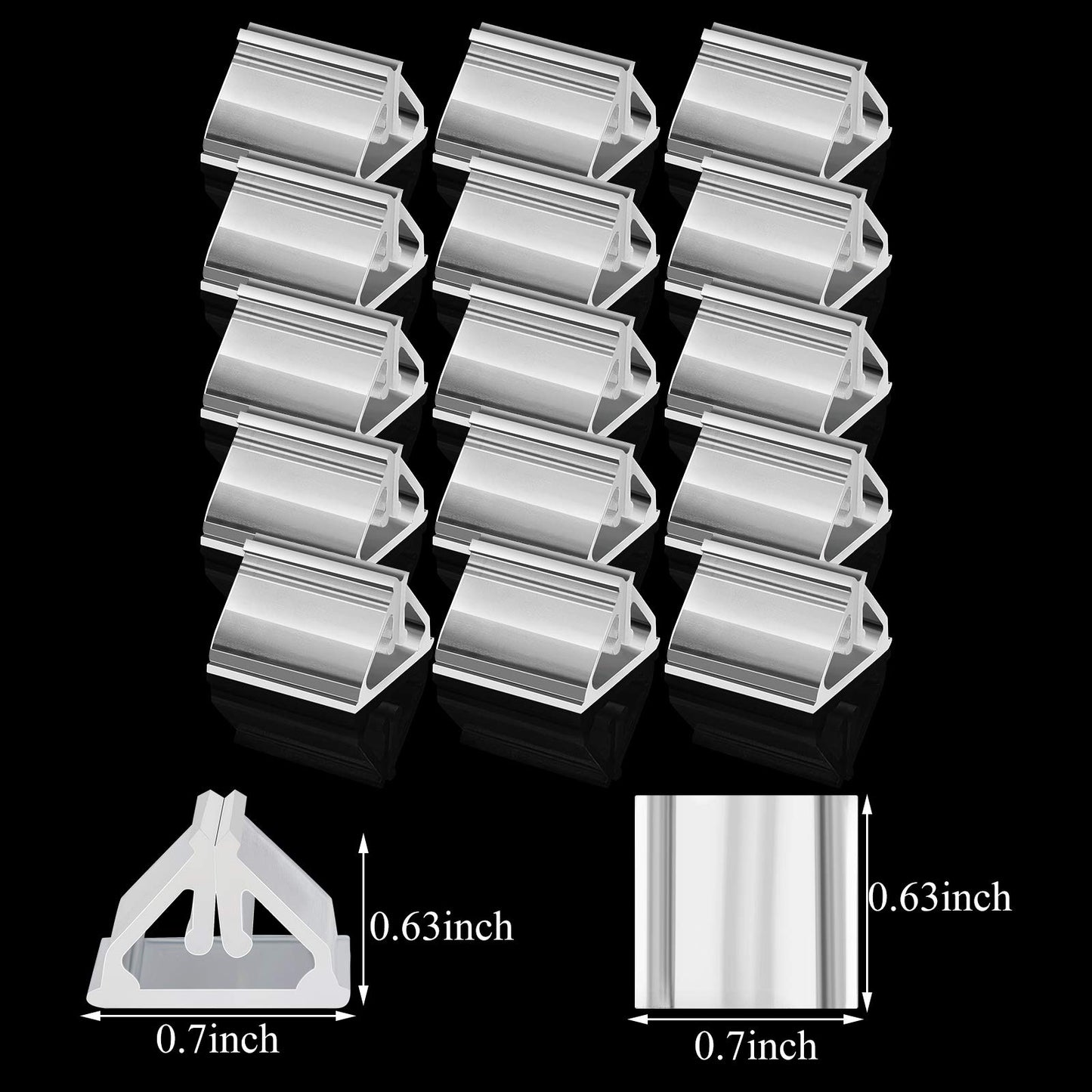 48 Pieces Clear Game Card Stands Holders For Diy Board Game Party Favor