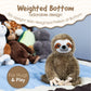 Squirrel Products Cuddle Mates Sloth Stuffed Animal Plush Toy - 9 Inch