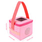 Annmore Carrying Case For Audio Player, Compatible With Toniebox And Figures, Pink