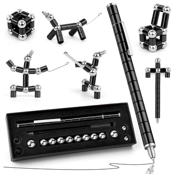 Vndueey Fidget Pen, Magnetic Pen Decompression Toy, Fidget Magnet Metal Pen For Writing, Best Gifts For Teenage Boys Girls, Fidg