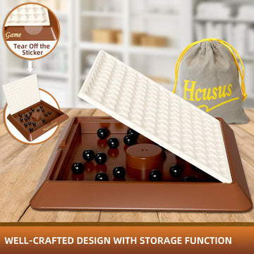 Magnetic Game Chess, Magnet Games For Adults And Kids With Storage Board, Magnet Chess Game With Stones, Board Game For Family G