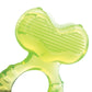 Nuby Silicone Teethe-Eez Teether With Bristles, Includes Hygienic Case, Green (Pack Of 1)