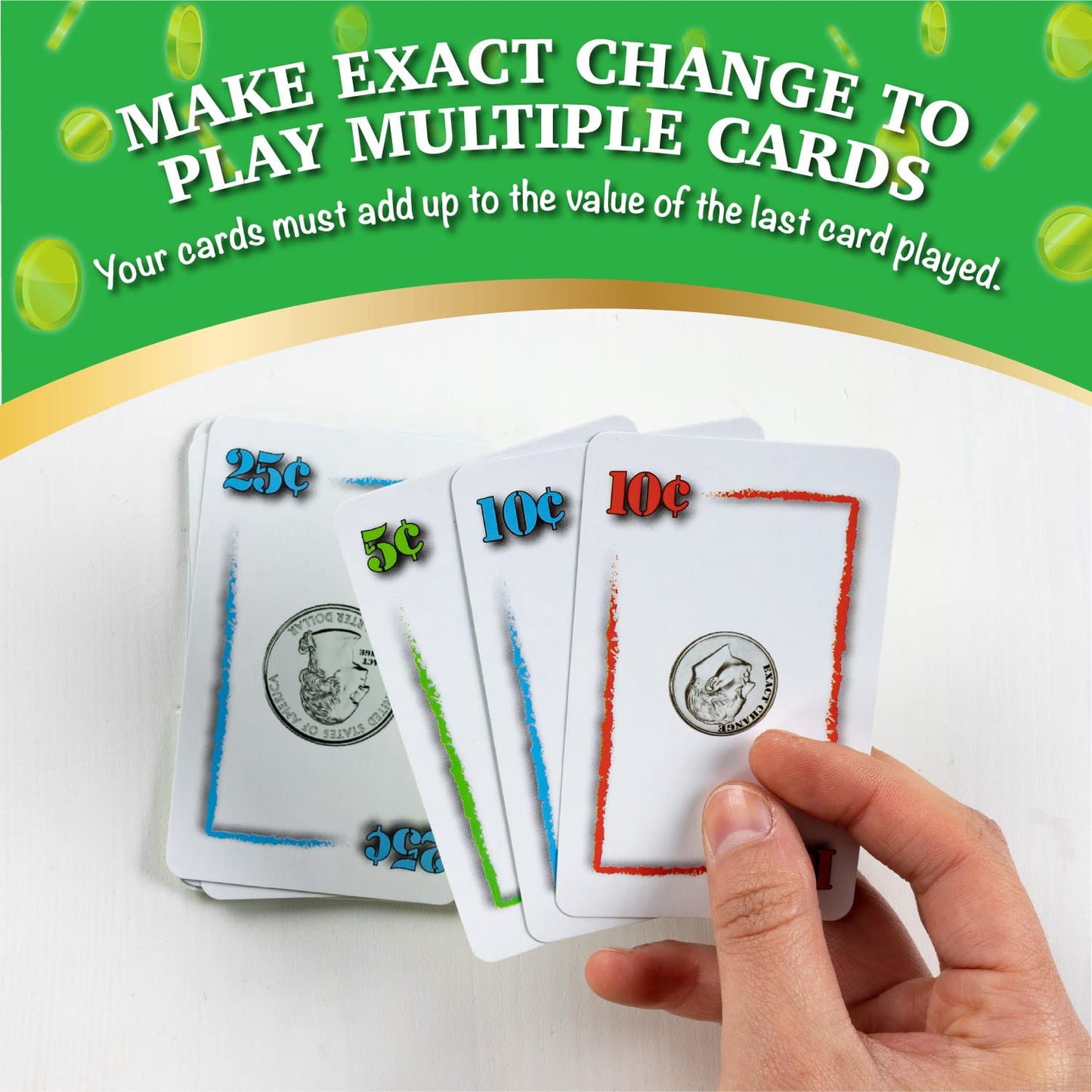 Exact Change Card Game - Educational Money Counting Game For Kids