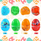 JDSTY 12Pack Easter Basket Stuffers Easter Eggs Slime Packs Stress Relief Colorful Slime for Boys Girls Easter Basket Gifts Fill