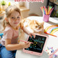 bravokids 10 Inch Drawing Tablet for Girls, Colorful LCD Writing Tablet for Kids, Erasable Drawing Pad for Toddler, Learning Pai