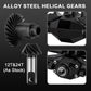 INJORA +4mm Diamond Axles with Lay Down Servo Mount & Links for 1/18 TRX4M(Black)