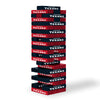 Wild Sports NFL Houston Texans Table Top Stackers, 3" x 1" x 0.5", Wood, Team Color, Model 1-1-31000-CL112Q