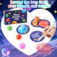 Valentines Day Gifts For Kids, Valentines Day Cards For Kids, 28 Valentines Galaxy Slime Card Bulk, Valentine Exchange Cards For