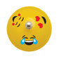 Ashley Emoji Design 3'' Base Hand Bell