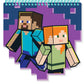 Minecraft Kids Coloring Art Set | Stickers & Stampers