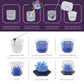 Dan&Darci Crystal Growing Kit for Kids - Science Experiments for Ages 8-14 - Plastic Arts & Crafts Toy