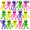 ArtCreativity Bendable Alien Toys, (Set of 48) Mini alien figures Bendy Toy for Kids, Alien Party Favors, Birthday Party Favor G