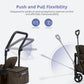 Momfann Wagon Stroller For 2 Kids, Double-Seater Baby Wagon With Canopy, Adjustable Handle And Pull Bar, Compact Design For Todd