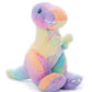 The Petting Zoo T-Rex Stuffed Animal Plush Toy, 12 inch, Multi, Made from Recycled Materials, Model 421802