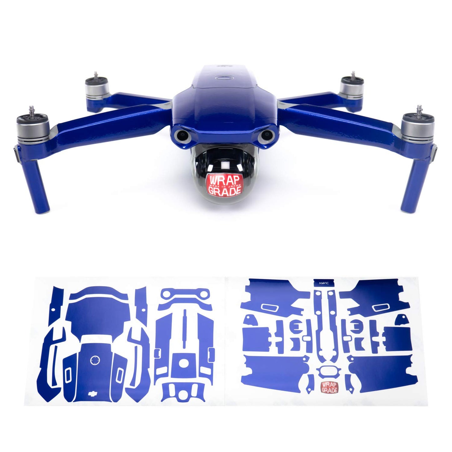 Wrapgrade Main Unit Skin Compatible with DJI Mavic Air 2 (Stratosphere Blue)