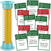 Foilswirl Valentine Party Games 5 Second Game, 72 Cards And 5 Second Hourglass Family Card Game Night With Galentine Family Frie