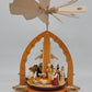 Alexander Taron 16033 Richard Glaesser Pyramid-Nativity Scene-10.5 H W x 9.25, Brown